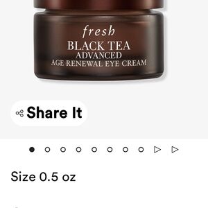 Fresh Black Tea Advanced Eye Cream - Rich Brown